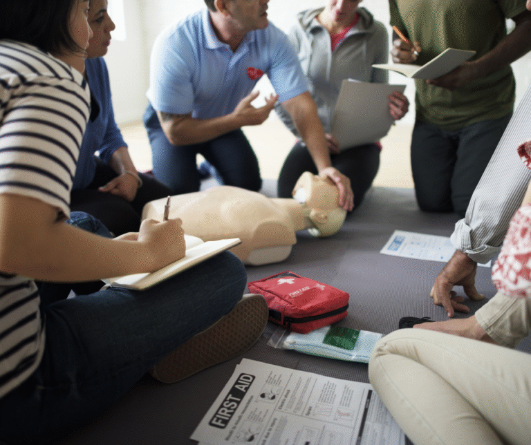 Groupe de travail pour la formation premiers secours.