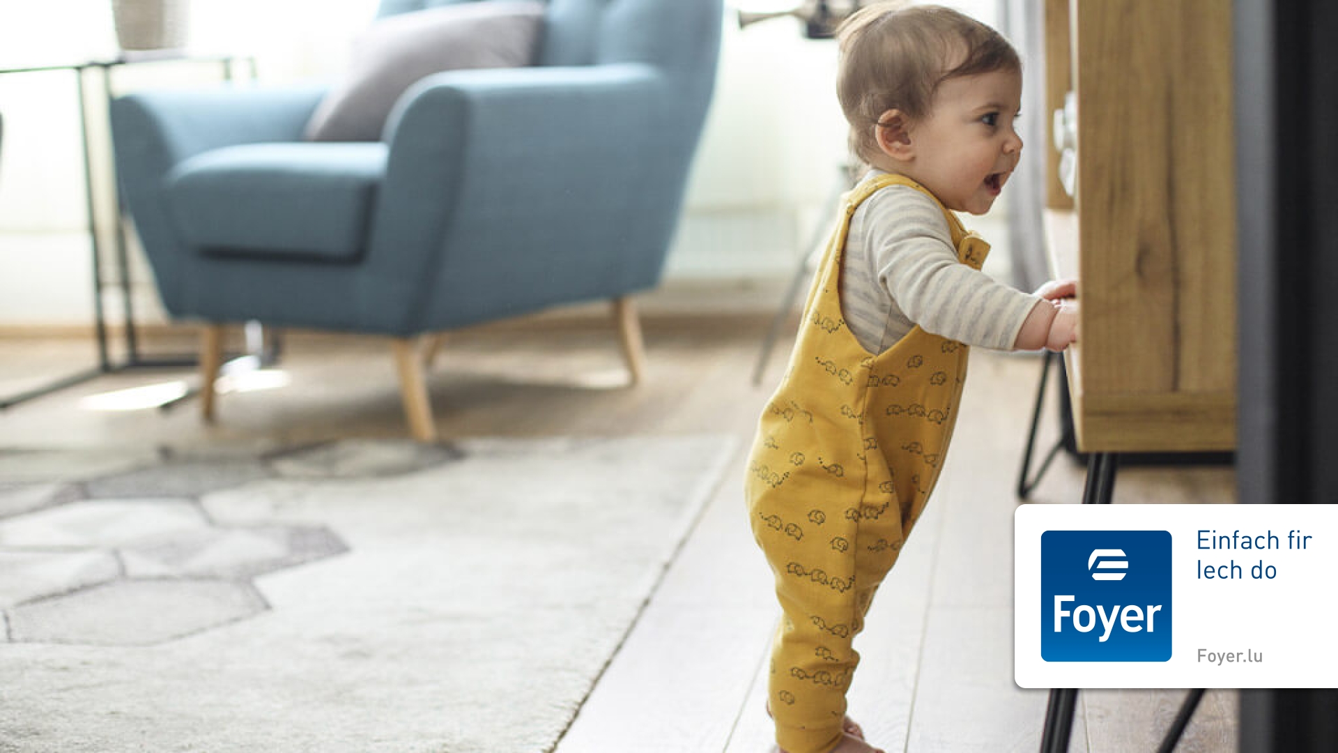 Baby's first steps: is your home safe? - Foyer